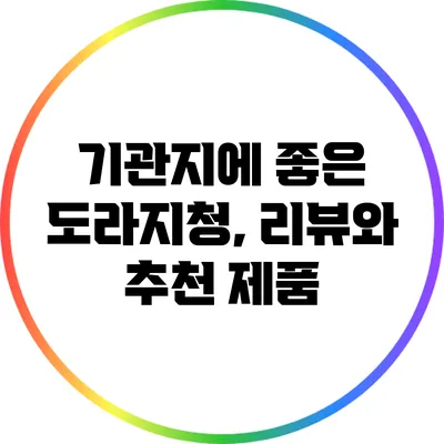 기관지에 좋은 도라지청, 리뷰와 추천 제품